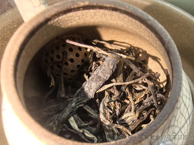 2021年蟒蛇箐单株普洱茶品质特点