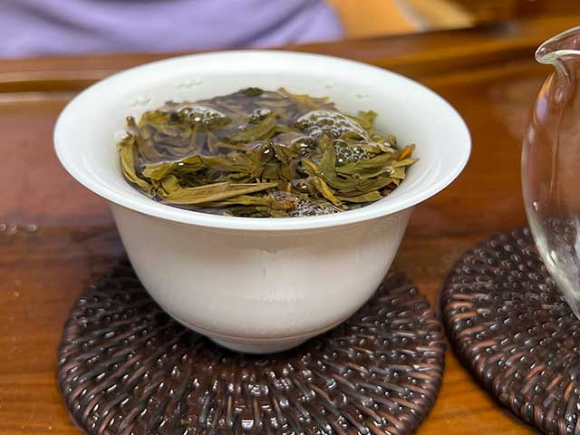 图为私人定制茶2018年三境古树青饼
