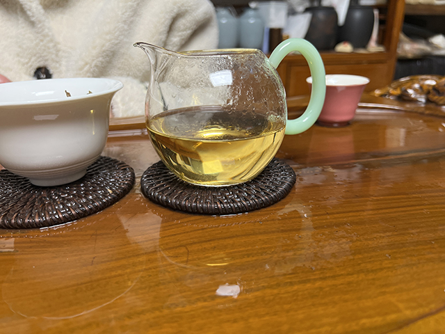 图为私人定制茶2017年三境青饼