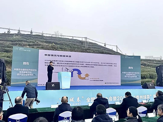 2024年全国茶叶区域公用品牌影响力指数