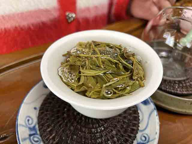 图为2025摆尾箐古树茶