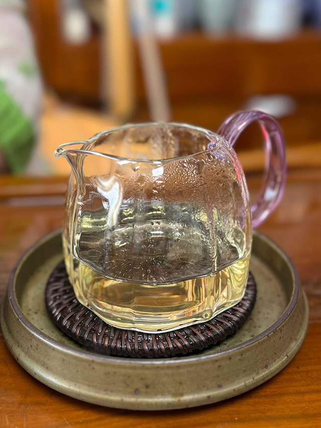 图为2024年易武上野高杆古树茶