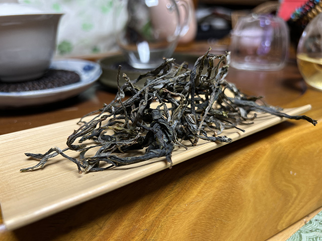 图为2025年薄荷塘二类高杆古树茶