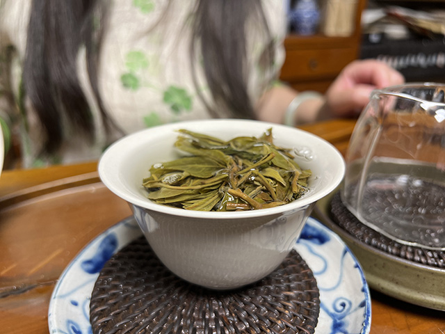 图为2025年薄荷塘二类高杆古树茶