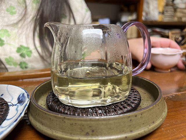 图为2025年薄荷塘二类高杆古树茶