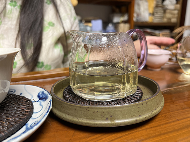 图为2025年薄荷塘二类高杆古树茶
