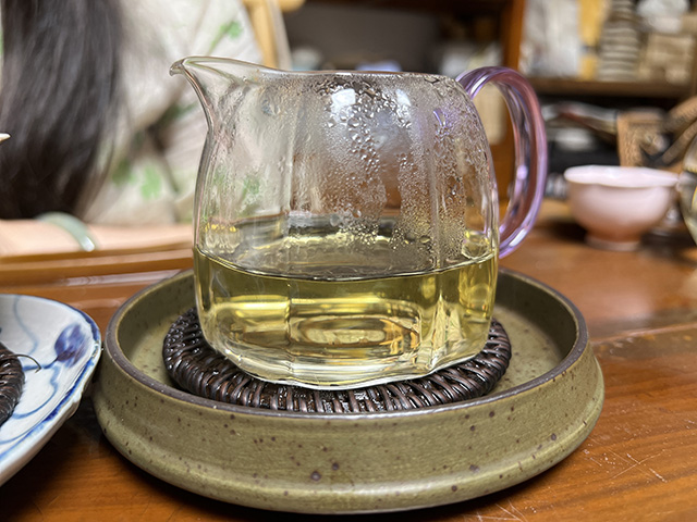 图为2025年薄荷塘二类高杆古树茶