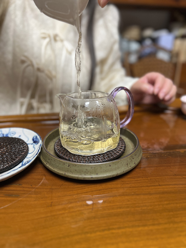 图为2023年森林古树茶