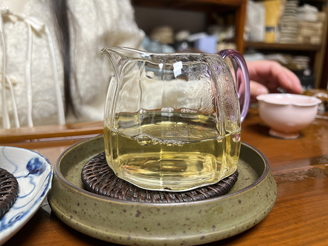 图为2023年森林古树茶