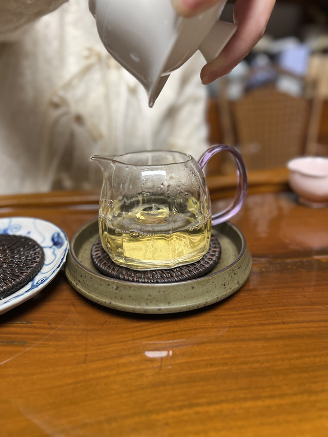 图为2023年森林古树茶