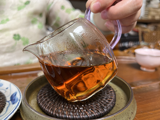图为90年代绿印沱熟沱