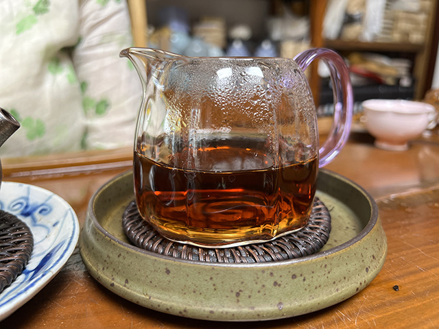 图为90年代绿印沱熟沱