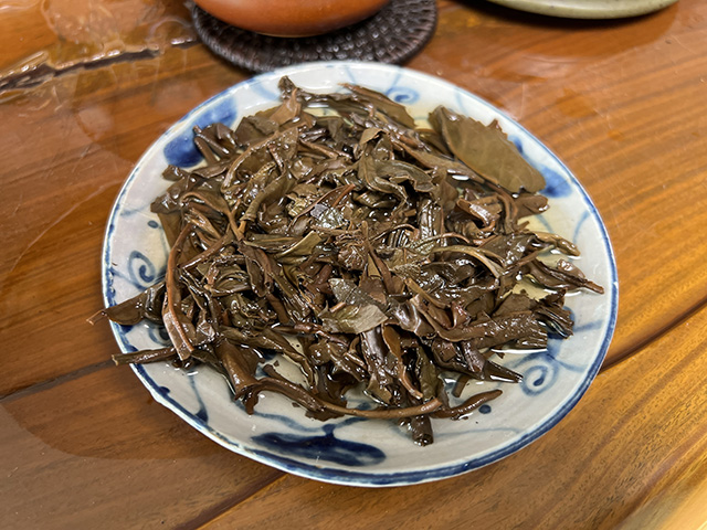 图为1998年尧安号易武圆茶