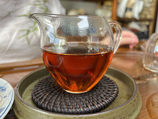 图为90年代绿印沱熟沱