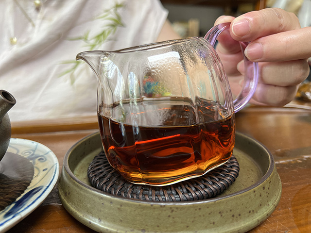 图为90年代绿印沱熟沱