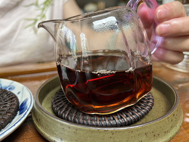 图为90年代绿印沱熟沱