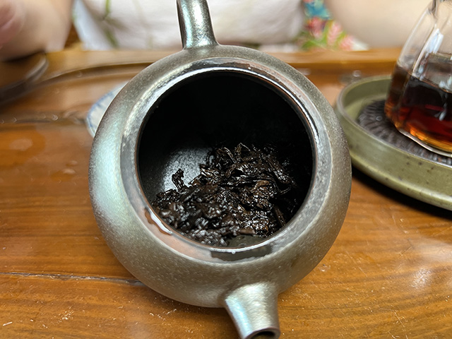 图为90年代绿印沱熟沱