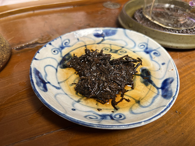 图为1997年7262熟饼