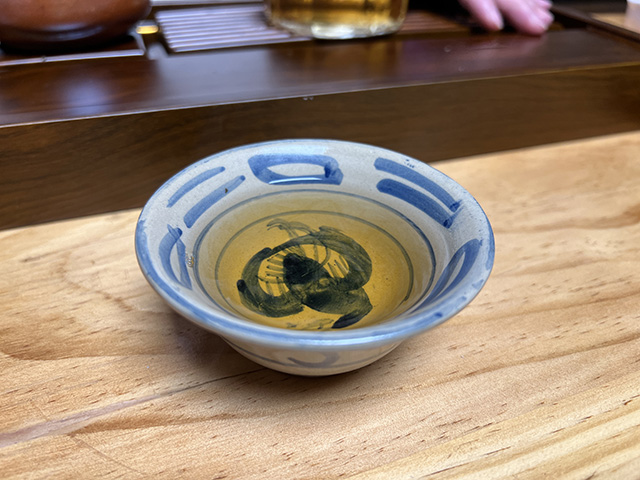 图为福海2003年易武正山金瓜茶