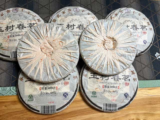 图为紫玉2007年永德武家寨古树茶
