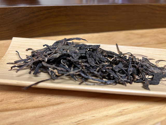 图为私藏红印2015薄荷塘老茶