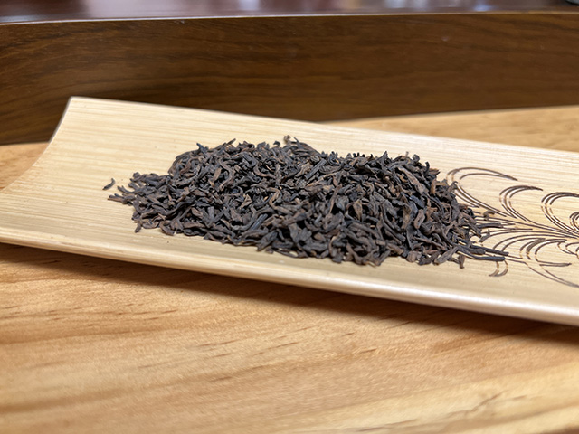 图为昆明仓2003年宫廷熟茶散料