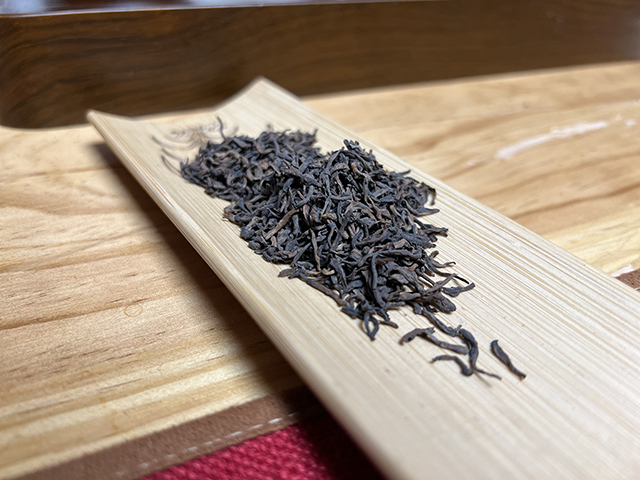 图为昆明仓2003年宫廷熟茶散料