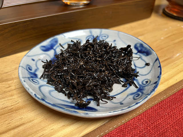 图为昆明仓2003年宫廷熟茶散料
