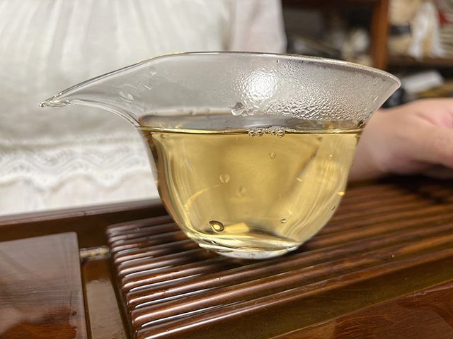 图为福海厂2003年易武正山小金瓜茶