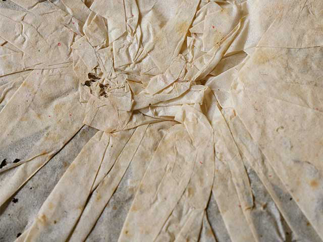 图为90年代大口中绿印青饼