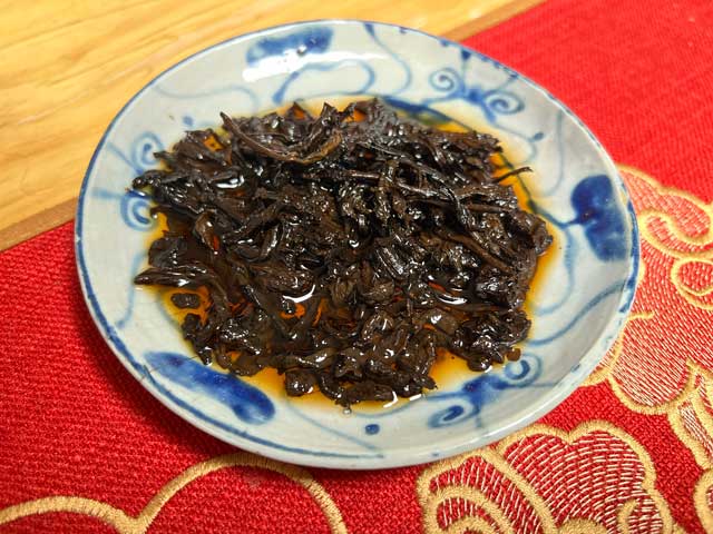 图为80年代绿印沱熟沱