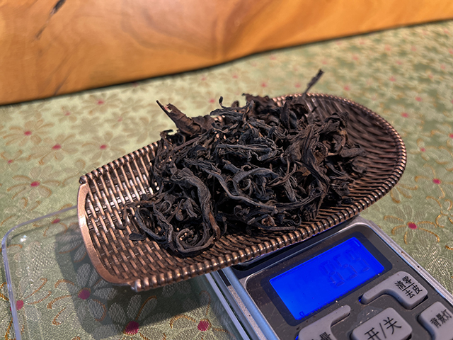 图为1987年小户赛古树散茶