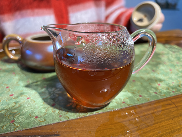 图为1987年小户赛古树散茶