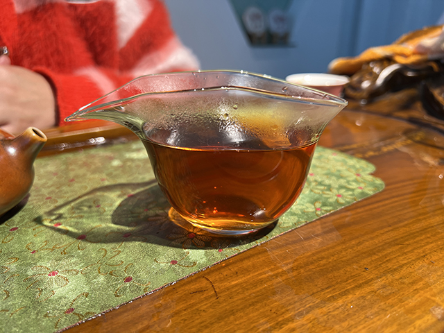 图为1987年小户赛古树散茶