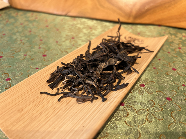 图为私藏红印2015薄荷塘古树青饼