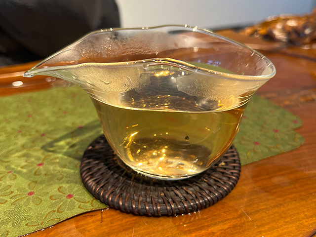 图为私藏红印2015薄荷塘古树青饼