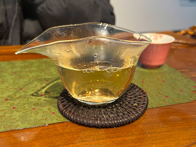 图为私藏红印2015薄荷塘古树青饼