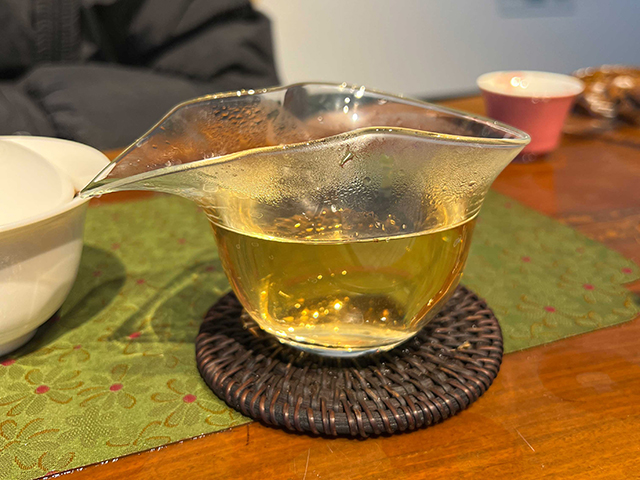 图为私藏红印2015薄荷塘古树青饼