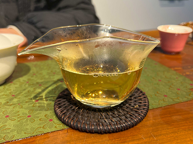 图为私藏红印2015薄荷塘古树青饼