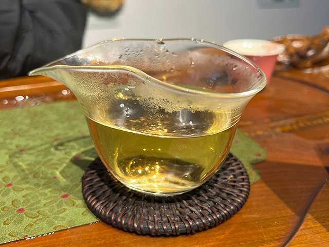 图为私藏红印2015薄荷塘古树青饼