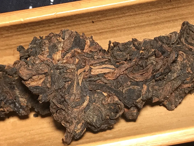 图为今大福2020年德福熟饼普洱茶品质特点