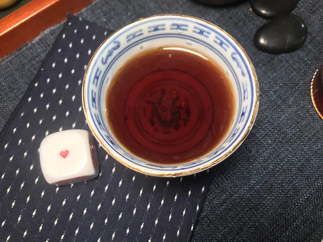 图为今大福2020年德福熟饼普洱茶品质特点