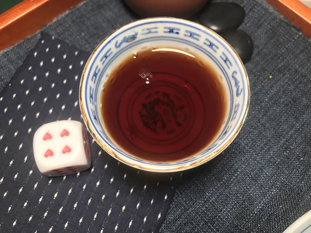 图为今大福2020年德福熟饼普洱茶品质特点