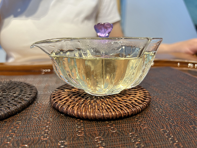 图为2026年宁洱摆尾箐一号古树茶样