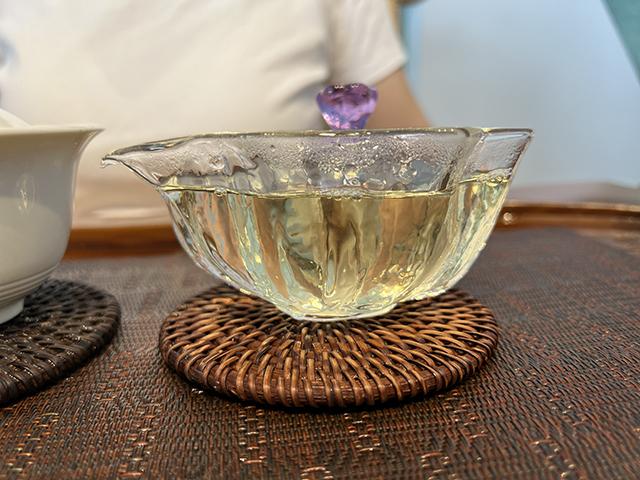 图为2026年宁洱摆尾箐一号古树茶样