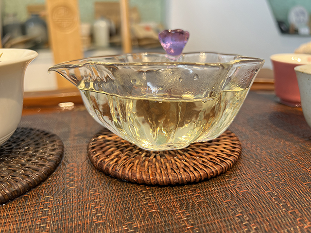 图为2026年宁洱摆尾箐一号古树茶样