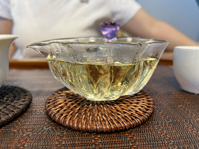 图为2026年宁洱摆尾箐一号古树茶样