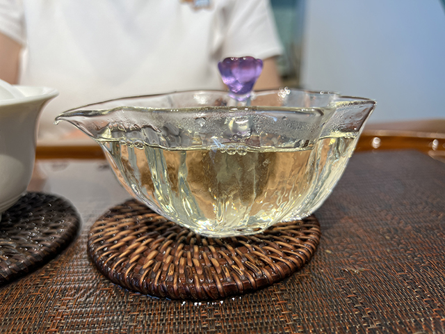 图为2026年宁洱摆尾箐二号古树茶样