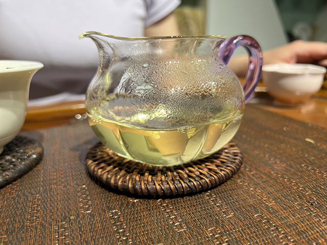 图为2026年广别老寨古树茶散料