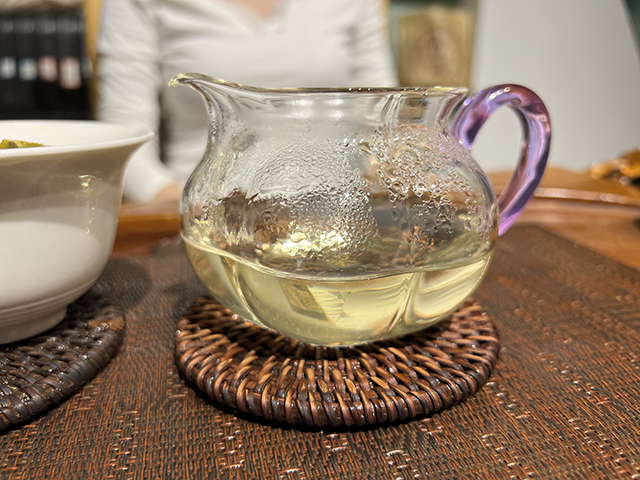 图为2026年广别老寨古树茶散料